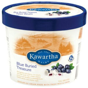 Tub of Kawartha Diary Ice Cream