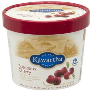Tub of Kawartha Diary Ice Cream