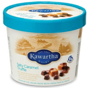 Tub of Kawartha Diary Ice Cream