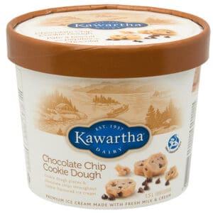 Tub of Kawartha Diary Ice Cream