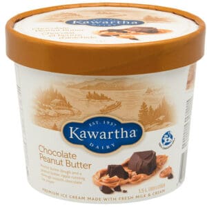 Tub of Kawartha Diary Ice Cream
