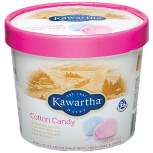 Tub of Kawartha Diary Ice Cream