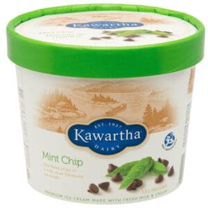 Tub of Kawartha Diary Ice Cream