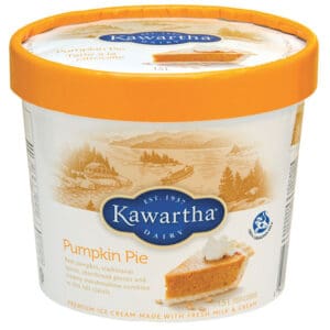 Tub of Kawartha Diary Ice Cream