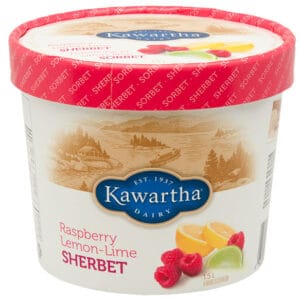 Tub of Kawartha Diary Ice Cream